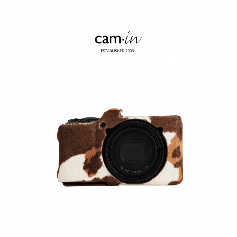 cam·in · Ricoh Horsehair Turf Series Camera Case Digital Camera Protective Case